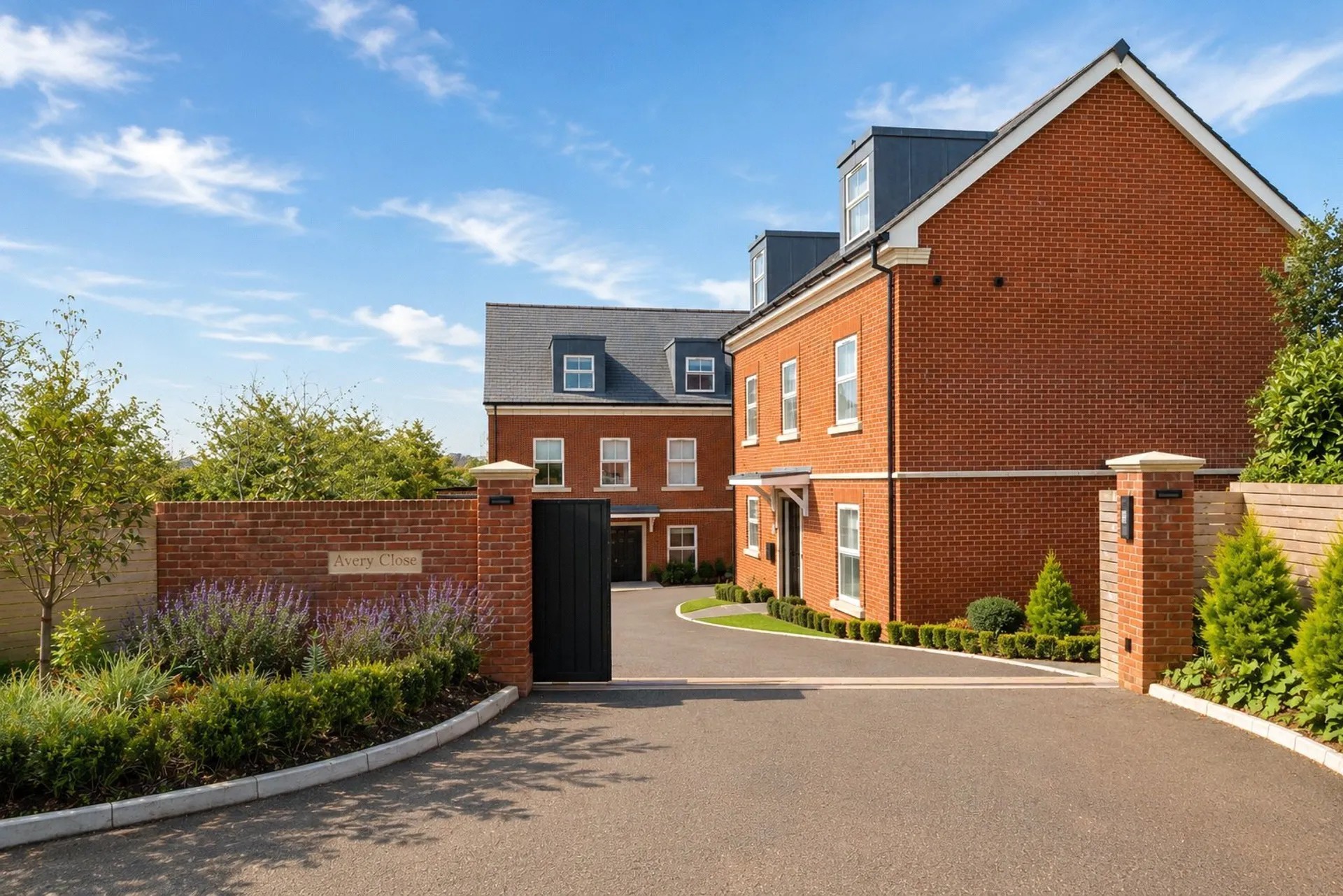 Avery Close — gated development of luxury homes, Matford Exeter