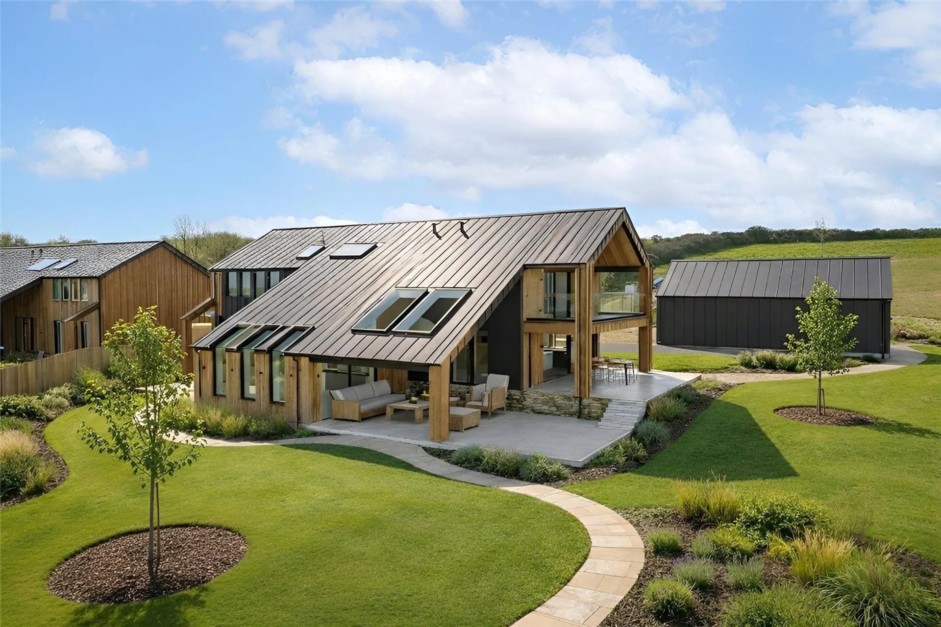 Hackworthy Farm — contemporary eco homes near Exeter
